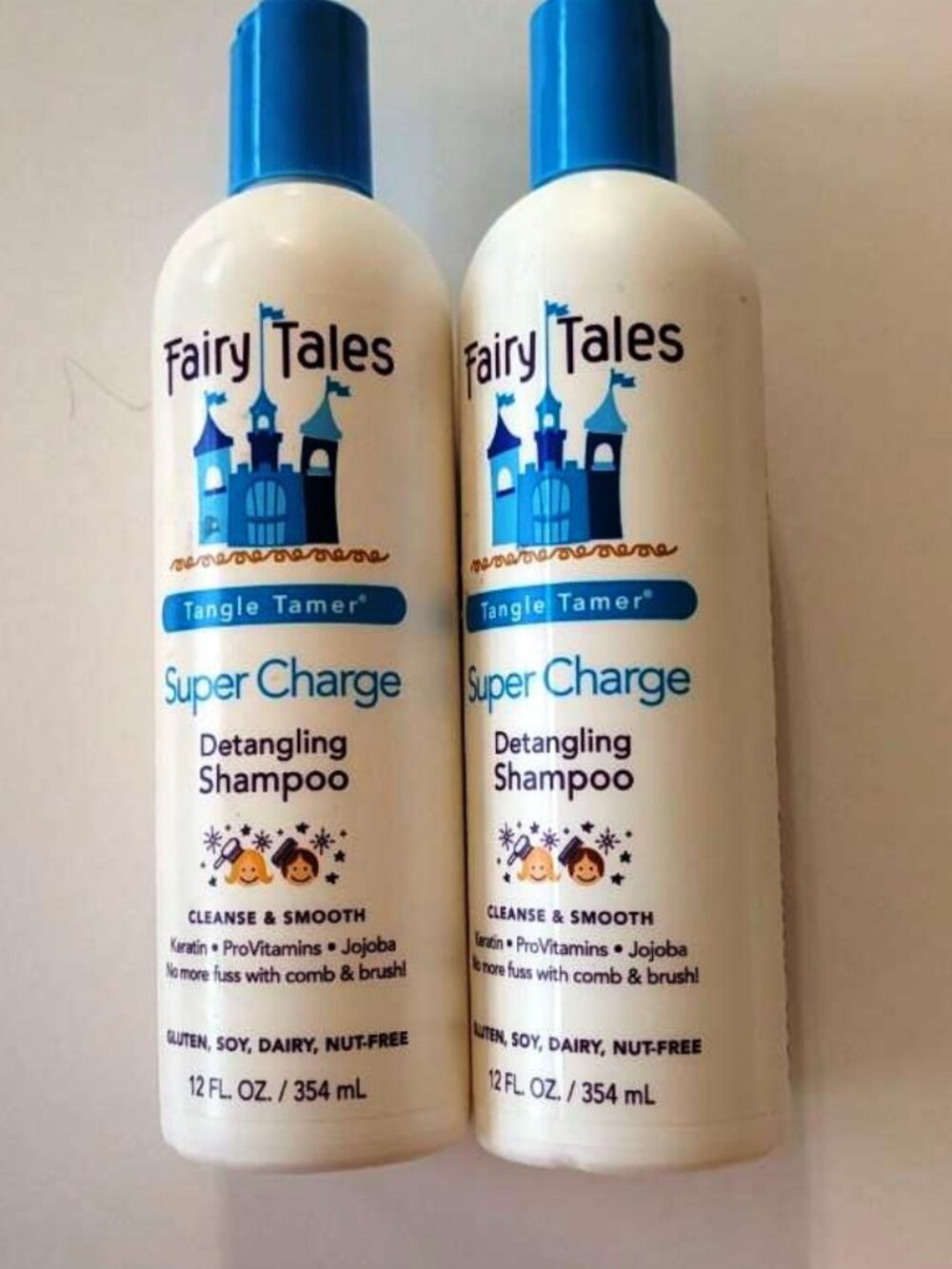 TWO (2) Fairy Tales Tangle Tamer Detangling Shampoo for Kids